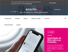 Tablet Screenshot of hatalska.com